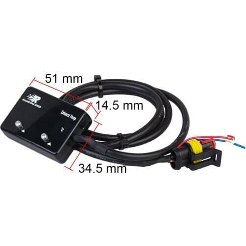 Free shipping Car Exhaust Temp Gauge Digital With Sensor EXT Temperature Meter 0-1000 C temperature gauge ETM01