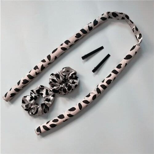 Heatless Curling Rod Headband Lazy Curler Silk Curling Ribbon Silk Curling Ribbon Heatless Hair Curling Improve Version
