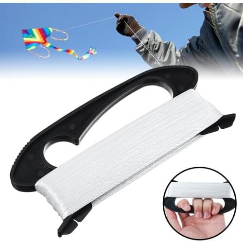 100m Kite Line Winder D-shaped Handle String Wire Board Camping Gear Kit Kite Accessories Outdoor Sports Tools
