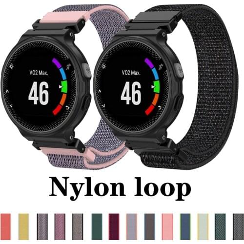 Nylon Strap for Garmin Forerunner 220 230 235 630 620 735 Approach S20 S5 S6 Band Replacement wristband smart watch bracelet