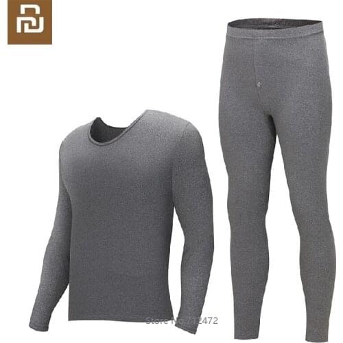 New Magic sleep soft Warm clothing set Autumn Winter male Long Sleeve Warm Comfortable Mens bottoming tights Pajama Sets
