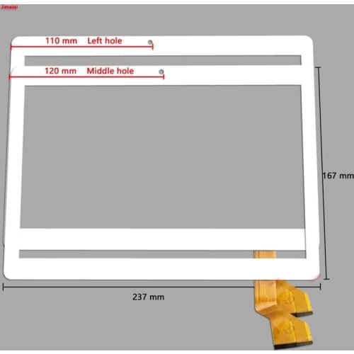 Phablet Touch Screen For 10.1'' inch SQ-PGA1171W01-FPC-A1 FLT tablet External Panel Digitizer Sensor Replacement Multitouch