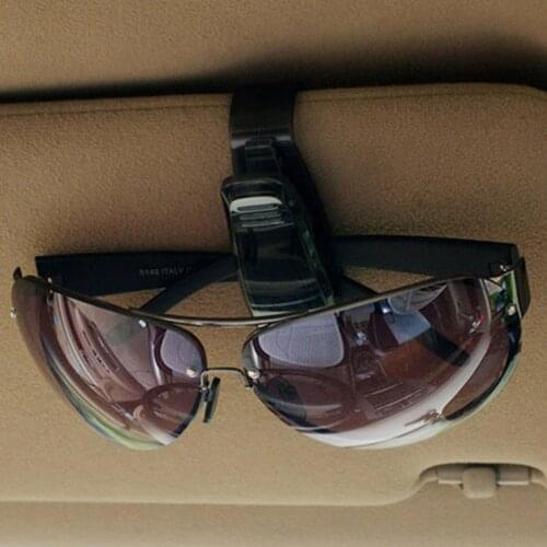 1Pcs Car Sun Visor Sunglasses Holder Auto Glasses Clip Glasses Plastic Clip Business Card Car Sun Visor Clip Car Accessories