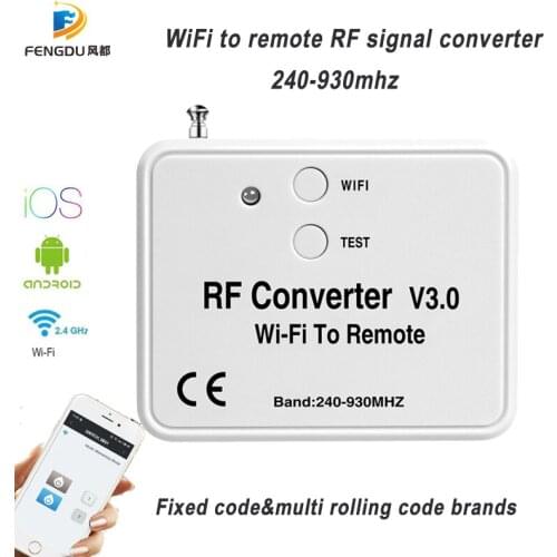 Smart Home Large Capacity Wide Distance Phone Control WIFI To RF Converter