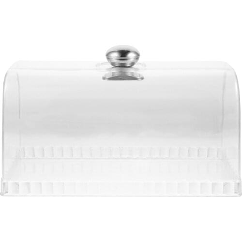 Transparent Cake Stand Cover Dust-Proof Bread Dessert Lid Cake Display Rack Cover Food Protective Cover Kitchen Tools