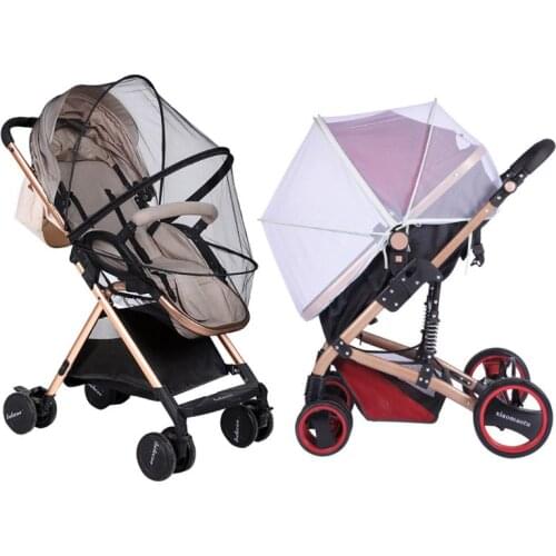 Safe Children Crib Net Baby PushchairAnti-bug Netting Infant Protection Stroller Accessories