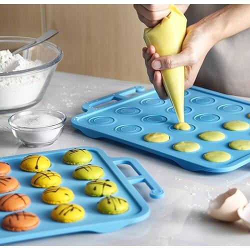 Silicone Baking Mats Macaroon Silicone Mat Non-Stick Maker Holder Kitchen Gadgets Cooking Tools Utensils Bakeware Accessories