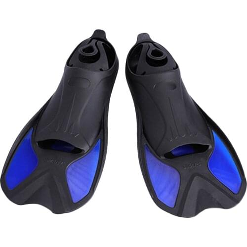 1 Pair Swimming Fins Snorkeling Fins Scuba Diving Flippers Swimming Equipment Portable Adult & Kids Diving Flippers Water Sports