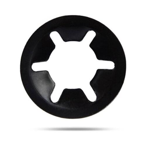 100PCS Internal Toothed Cone Spring Washer - Symbols Bearing Clamps Variety of Washers manganese steel spring plum blossom ring