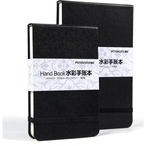 300gsm 24 Sheets Watercolor Pad Sketch Stationery Notebook For Drawing Marker Sketch Supplies