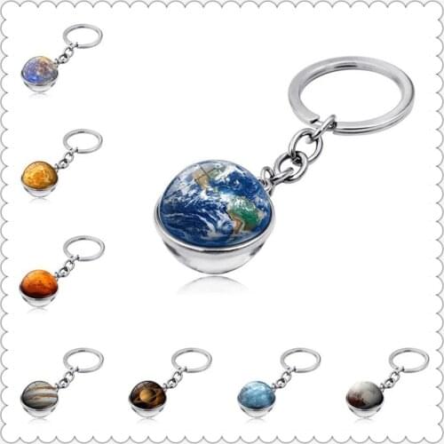 Car Keyring Solar System Planet Galaxy Nebula Space for Mercedes Benz GL63 GL-Class G65 G550 G350 E300 CLK63 R F700 AMG GL550