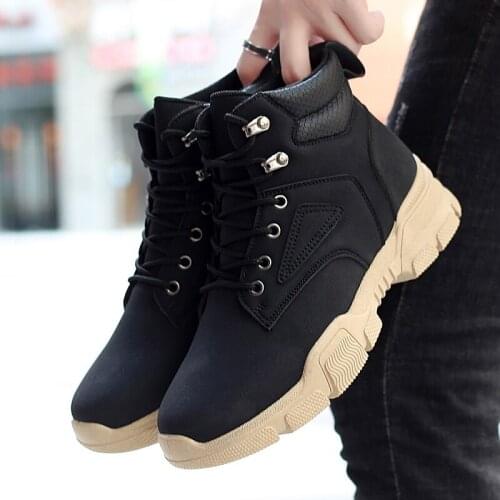 Tactical Boots Desert Leather Ankle Boots Man Black Casual Shoes Winter Mens Mens Outdoor Men Footwear Autumn
