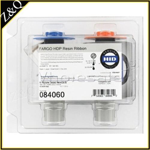 Fargo84060 Black Monochrome Ribbon for use with HDP5000 series card printers- 3,000 prints