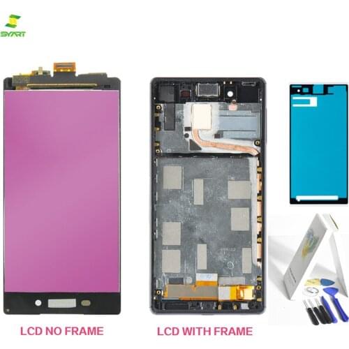 Black Color 4.6" For Sony Xperia Z3 Compact LCD Display Z3 mini LCD D5803 D5833 Lcd Screen Touch Digitizer Assembly Replacement