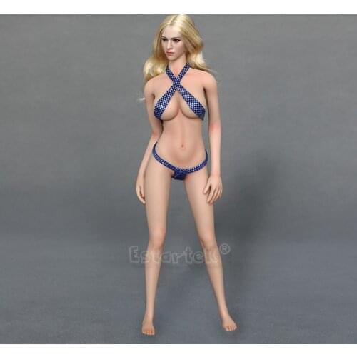 Estartek LDDOLL 028L 1/6 Seamless Silicone Body Large Bust Collection Action Figure for Hobby Gift