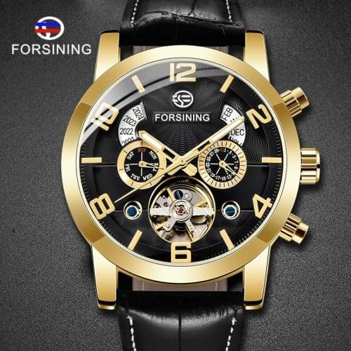 FORSINING Relogio Masculino Automatic Mechanical Watches Men Waterproof Business Sports Skeleton Wristwatches