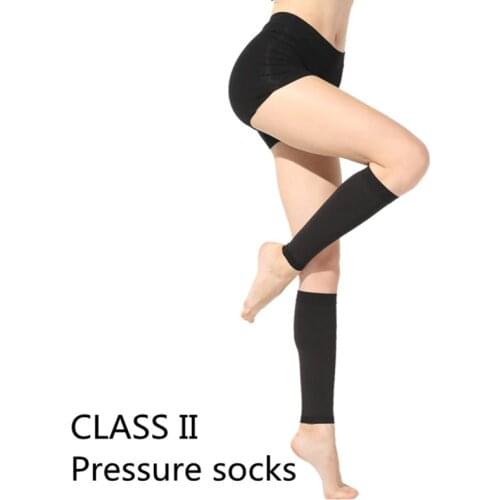 2021 LGFD702 class 2 compression women 23-32mm HG pressure long nylon socks