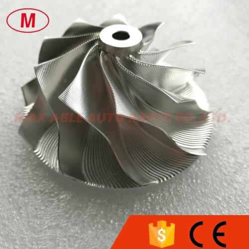 GT15-25 702549-0008HF V1 High Preformance Turbo Aluminum 2618/Piont Milling/Billet Compressor wheel 50.20/65.00mm 10+0 blades