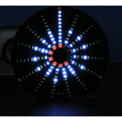 DIY Kit LED Music Spectrum Analyzer Audio Level Display Module MP3 Music Amplifier Indicator Integrated Circuit Learning Suite