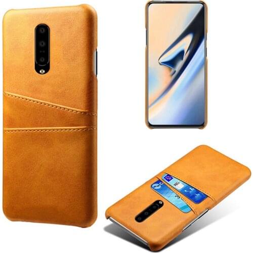 KQJYS For Oneplus 3 5 6 7 8 7t XI Card Slots Holder Phone PU Leather Case For Oneplus 5t 6t 7 8 7t Pro Cover Fundas Capa