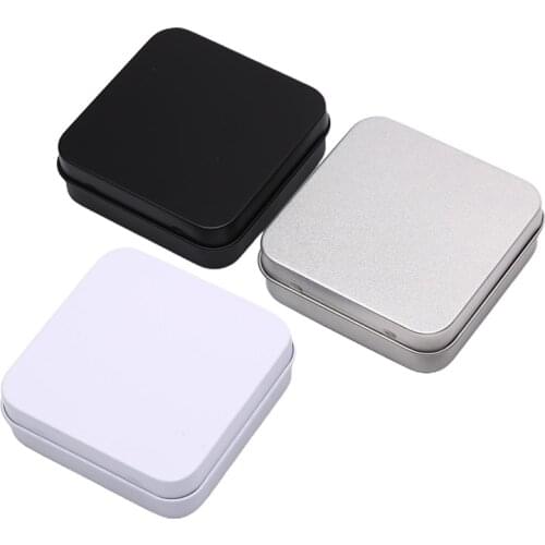 Mini Tin Box Sealed Jar Packing Boxes Jewelry Candy Box Small Storage Cans Coin Earrings Headphones Gift Box Case Containers