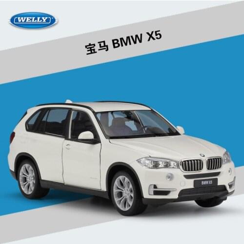 Welly 1:24 BMW X5 SUV car simulation die-casting alloy car model ornaments collection of childrens toys