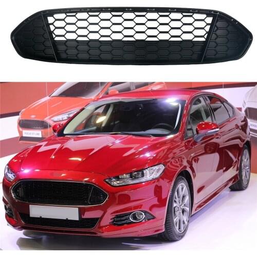 For Mondeo Fusion 2013 2014 2015 2016 2017 Abs Raptor Front Grill Cover Modified Bumper Grilles Front Racing Grill Grills