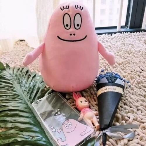 New Cartoon Barbapapa Plush Toy Cute Soft Stuffed Personality Germination Doll Kids Gift 22cm