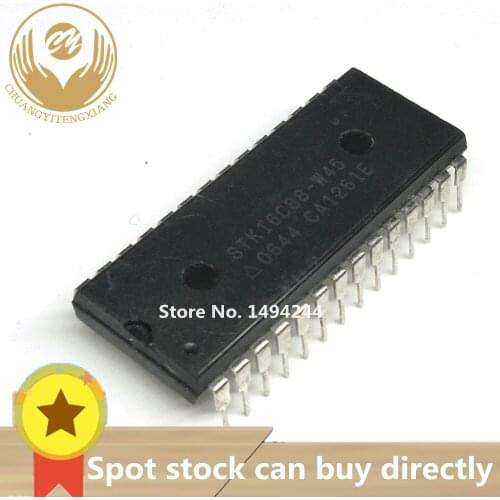 10pcs/LOT STK16C88-W45 DIP28