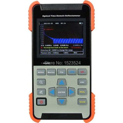 AOR-500S Singlemode 1310/1550nm 24/22dB Optical Time Domain Reflectometer Fiber Optic OTDR