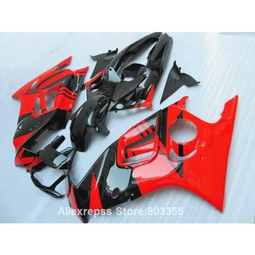 Hot red Fairings for Honda CBR600 f3 95 96 cbr - 600 ( free customize ) fairing kit 1995 1996 xl94
