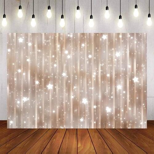 Mehofond Christmas Photography Background Sparkling Stars Photophone Backdrop Photo Studio Photo Shoot