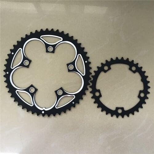 Road Bicycle Chainring 110 BCD 50T 48T 46T 34T Tooth Plate Folding Bike Round Chain Wheel Double Speed Gear Disc