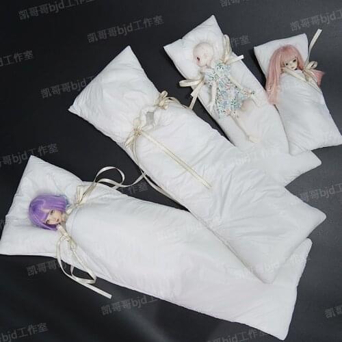 BJD sleeping bag cotton pad out bag protection bag Uncle 3 minutes 4 minutes 6 points wa SDva with accessories spot