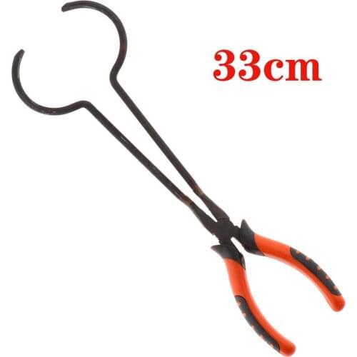 33cm Metal Alloy Crucible Tong Clamp Graphite Melting Furnace Pliers Holder Jewelry Making Tools & Equipments