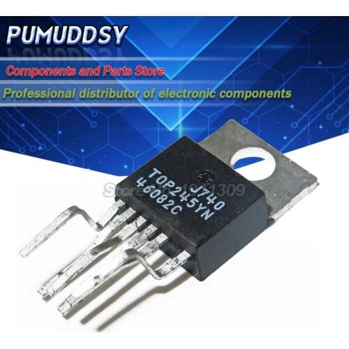 10PCS TOP245 TOP245YN TOP245Y TO-220-6 IC