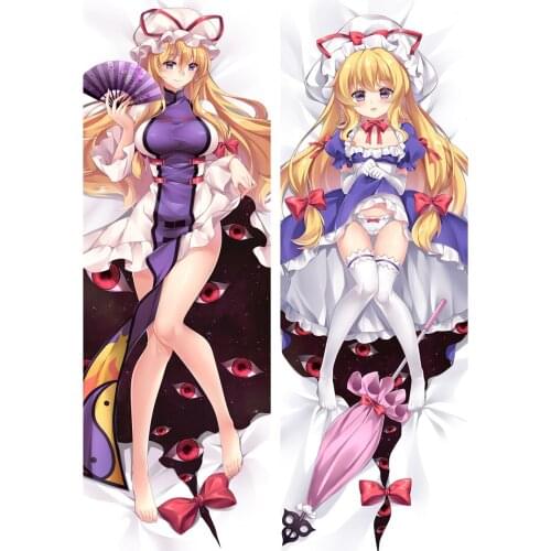 Gobsk 2020-January update Japanese Anime TouHou Project Yakumo Yukari Yakumo Ran Dakimakura Pillowcase Hugging Body Pillow Cover