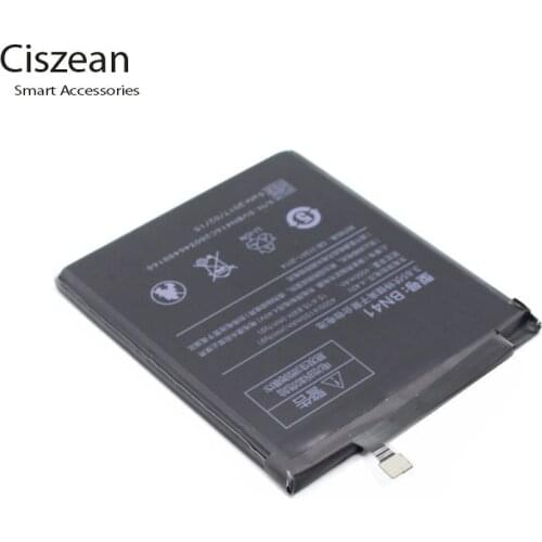 Ciszean 10PCS 4100mAh BN41 Replacement Battery For Xiaomi Redmi Note 4 MTK Helio X20 Redmi Note 4X Pro Batteries
