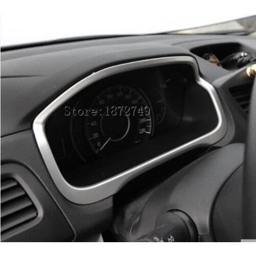 For Honda CRV CR-V 2012 2013 2014 2015 2016 ABS Chrome Dashboard Decorative Frame Cover Trim Car Styling