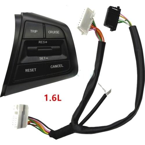 For Hyundai ix25 1.6 Multi-function Steering Wheel Control Buttons Car Cruise Control Button right side with cables