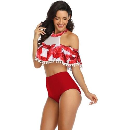 Mioigee Swimwear With Ruffles