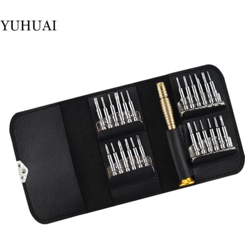 25-in-one multi-function screwdriver for mobile phone repair tools computer notebook multi-functional disassemble set