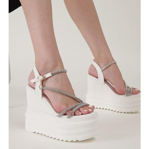 Summer Shoes Woman Platform Sandals Women demonias shoes platform shoes peep Toe Gladiator Wedges Women Shoes Wedges sandals