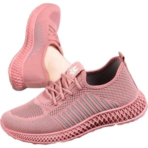Mesh womens shoes summer new wild trend womens casual sports Hollow running shoes soft sole sports shoes women shoes sneakers