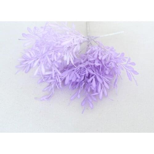 Purple Simulation Flower Leaf Decoration With DIY Handmade Wedding Layout Photo Shooting Auxiliary Props Family Table Setting