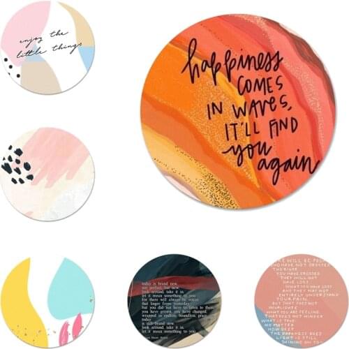 Worlds Pattern Art Icons Pins Badge Decoration Brooches Metal Badges For Backpack Decoration