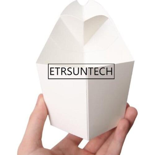 500pcs French Fries Box Chips Bag Chips Cup Party Take-out Disposable Food Paper Package Fast Food Holder