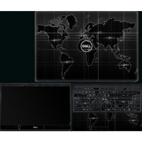 Laptop Body Skins for Dell Laptop G7-7588/7500/7590/7790 Removable PVC Vinyl Decal Sticker for Dell G7-7590 Cover Skin Fundas