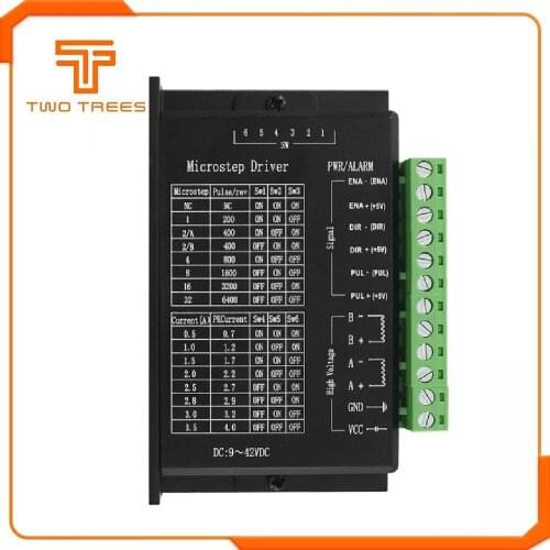 Stepper Motor Driver TB6600 Nema 23 Nema17 4A DC9-40V For NEMA 23 Motor CNC Router Controller For 3D Printer