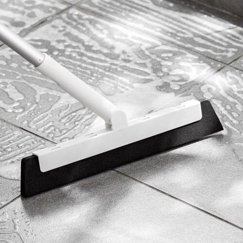 EVA floor broom water wiper telescopic handle plastic sweeper wear-resistant and durable bathroom cleaning tools